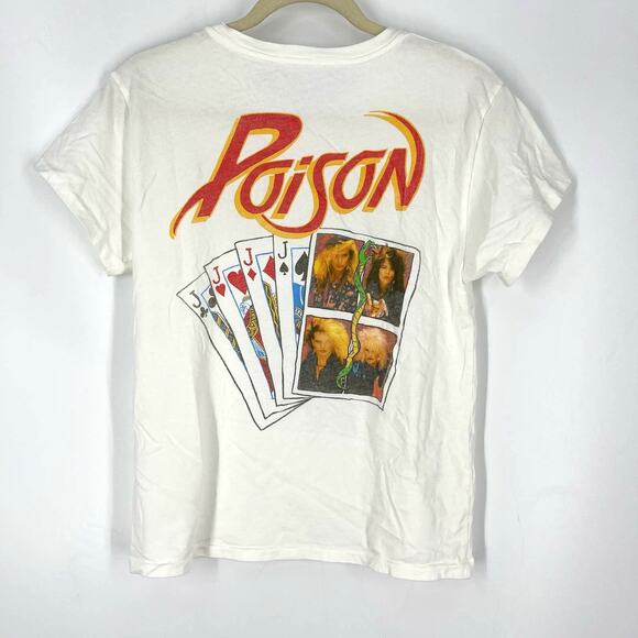Daydreamer Poison Band Tee Sample Piece White Small NWOT - Picture 2 of 4